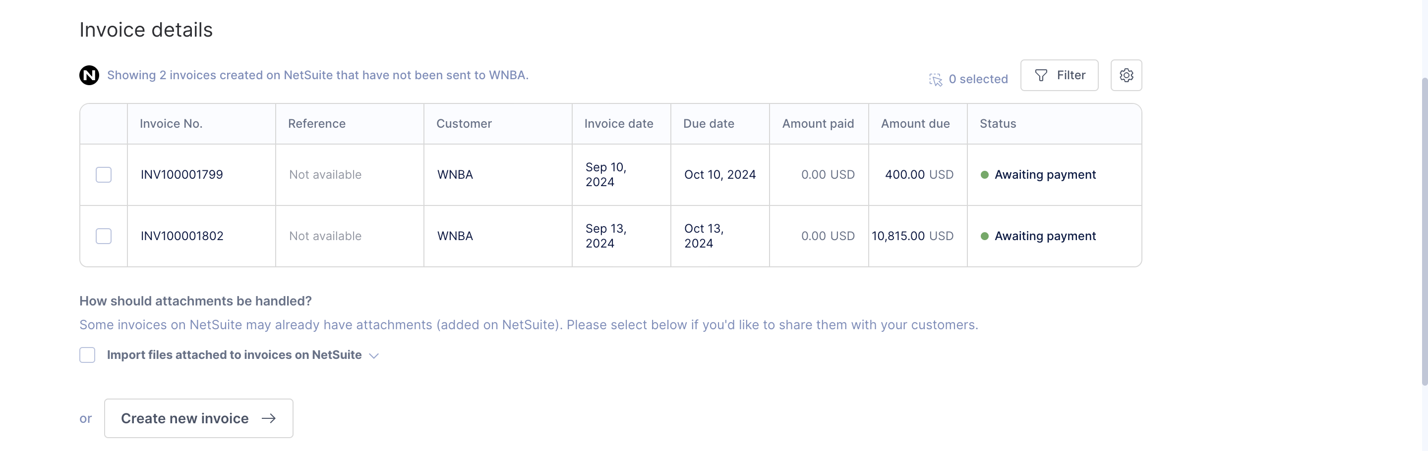 Screenshot - Create Receivable - NetSuite - Invoice Details.png