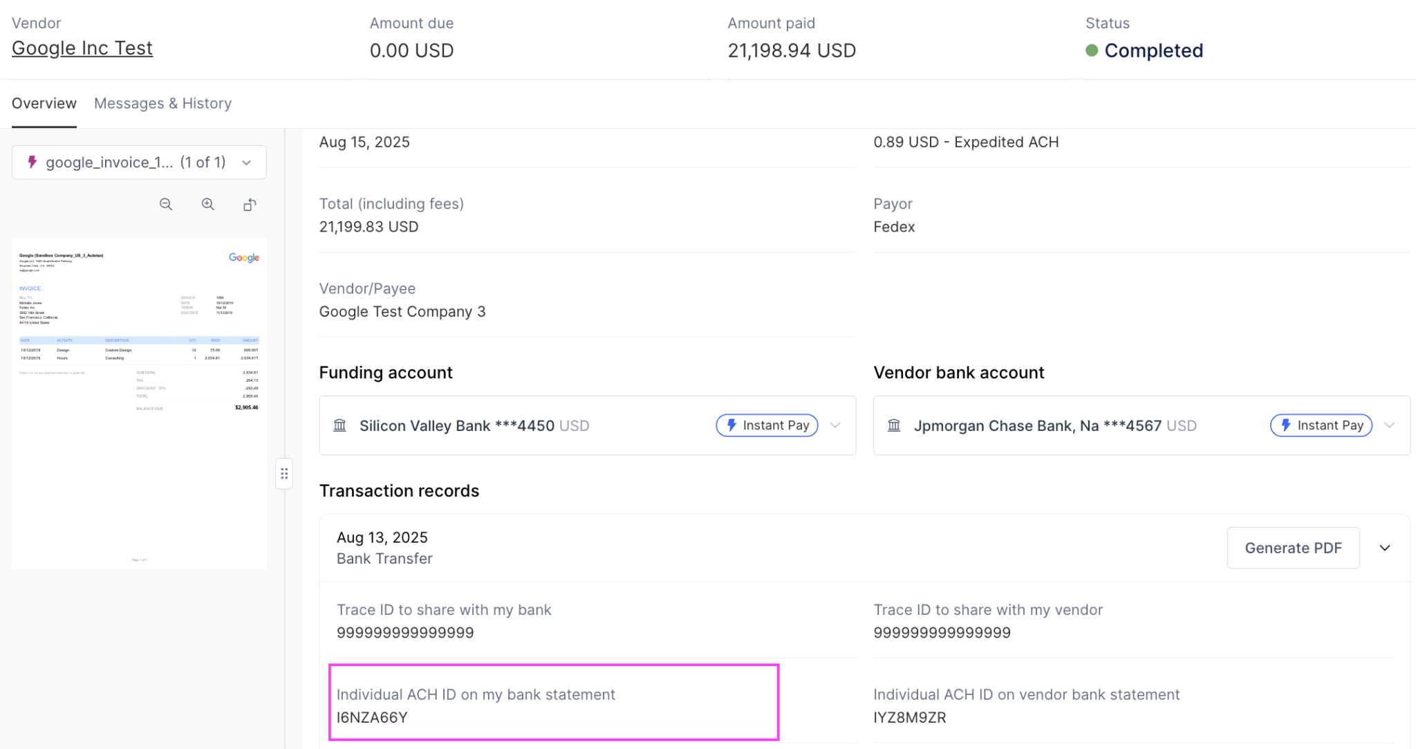 How do I sync payment reference numbers to my accounting software ...